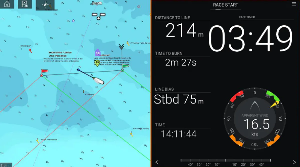 Raymarine Axiom 12 RV m/kart