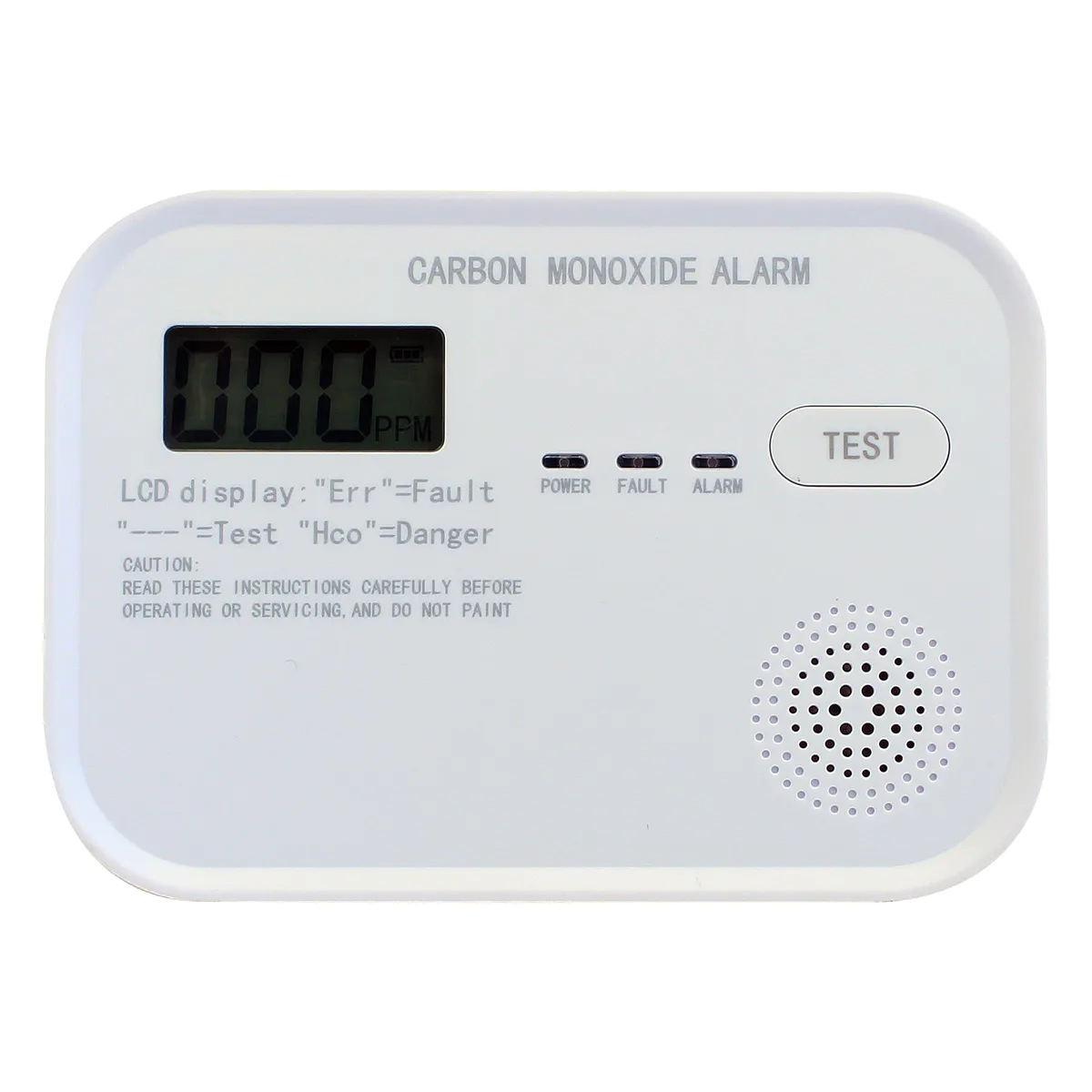 CO alarm batteridrevet